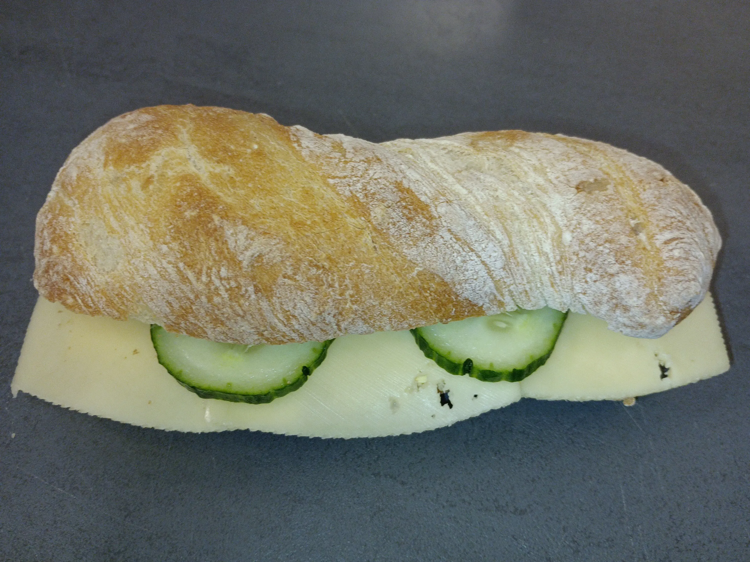 Frisch zubereitete Sandwiches