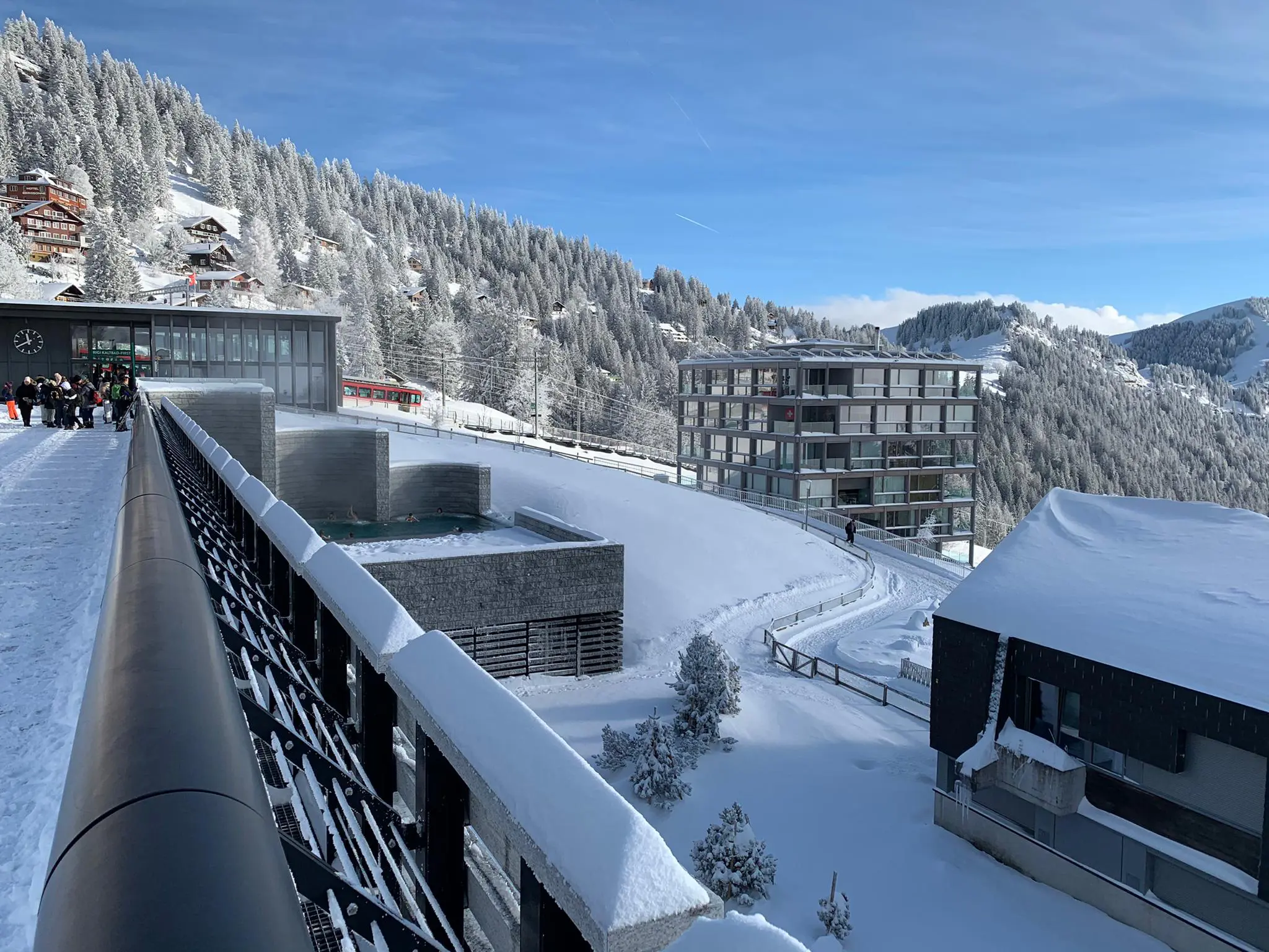 Winterstimmung auf Rigi Kaltbad