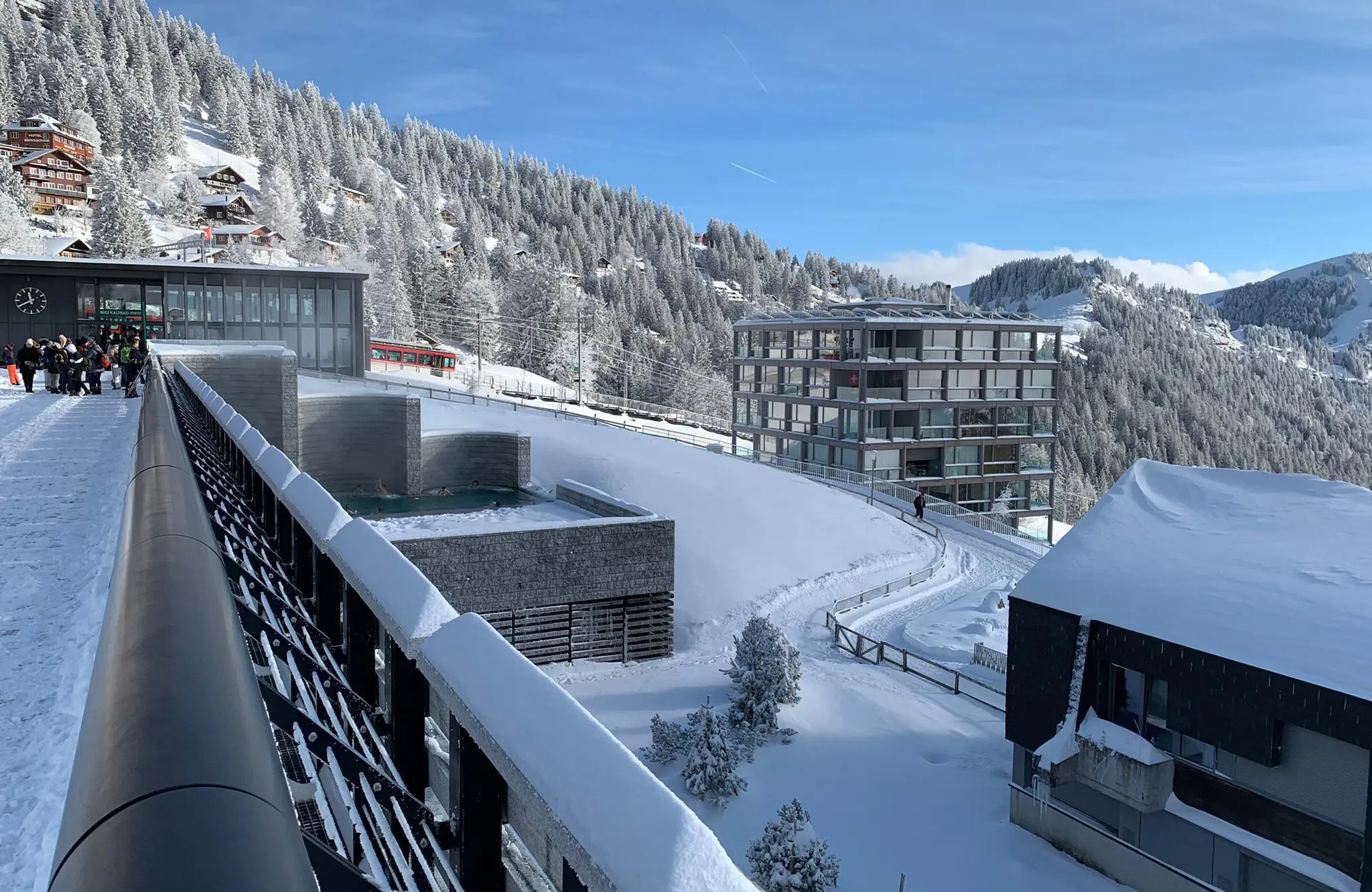 Winterstimmung auf Rigi Kaltbad