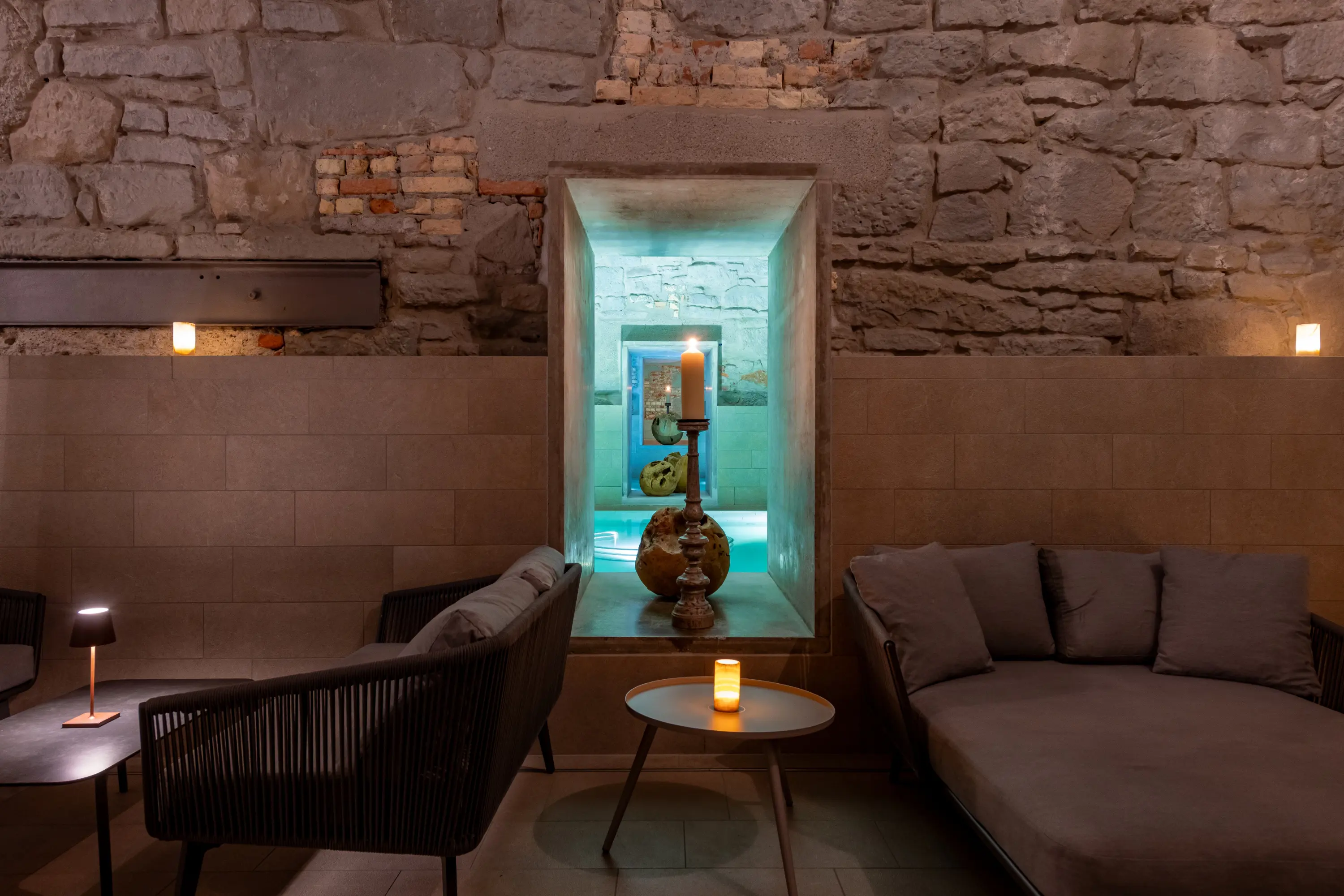 Ballsaal im römisch-irischen Spa-Ritual