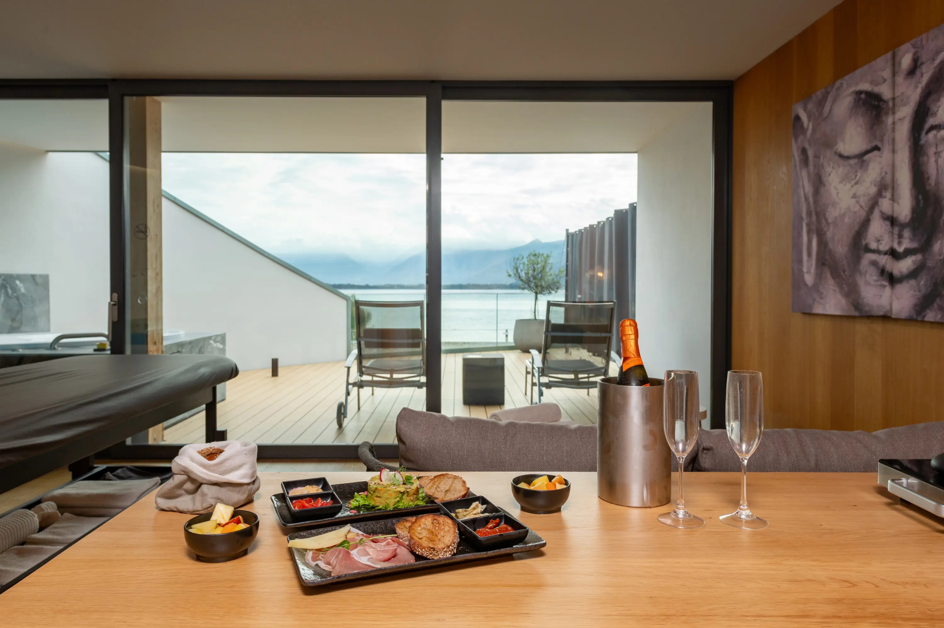 Private Spa im Termali Salini Locarno mit Seeblick, Apero und exklusiver Wellness-Auszeit am Lago Maggiore.