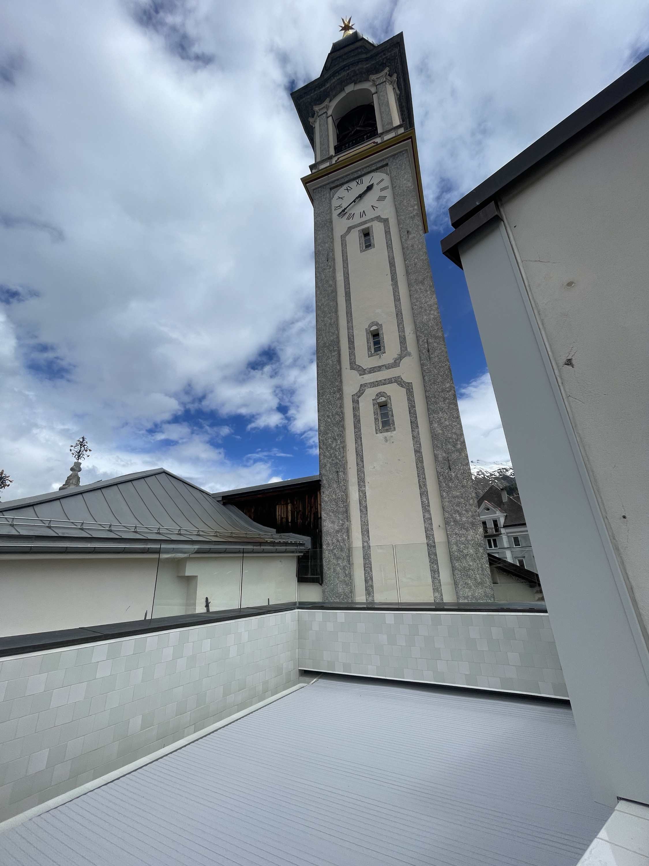 Revision im Mineralbad Samedan