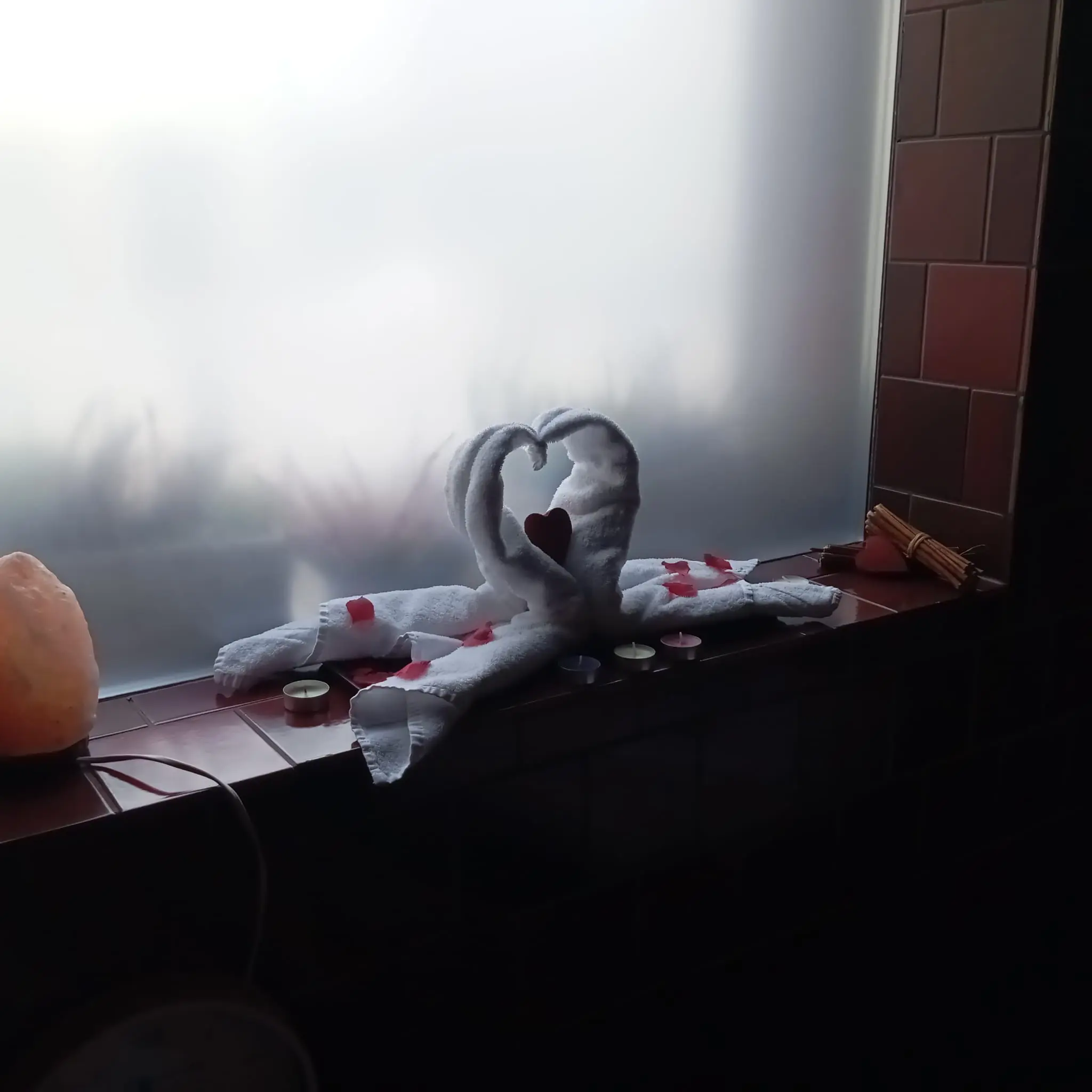 Valentinstag im Mineralbad Samedan