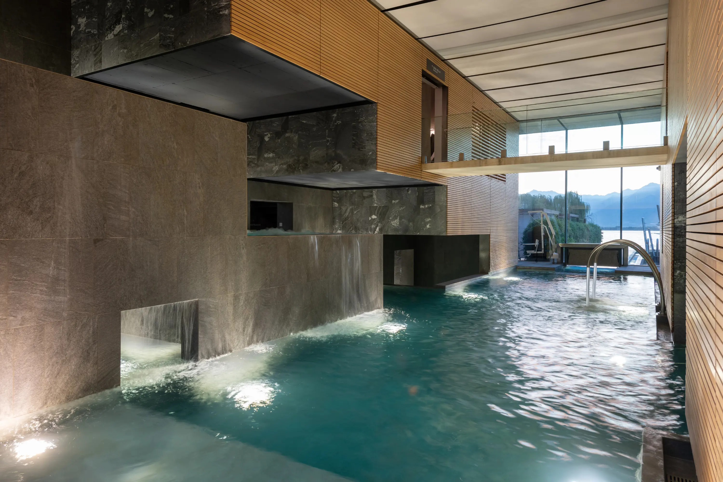 Innenbad im Termali Salini & Spa Locarno