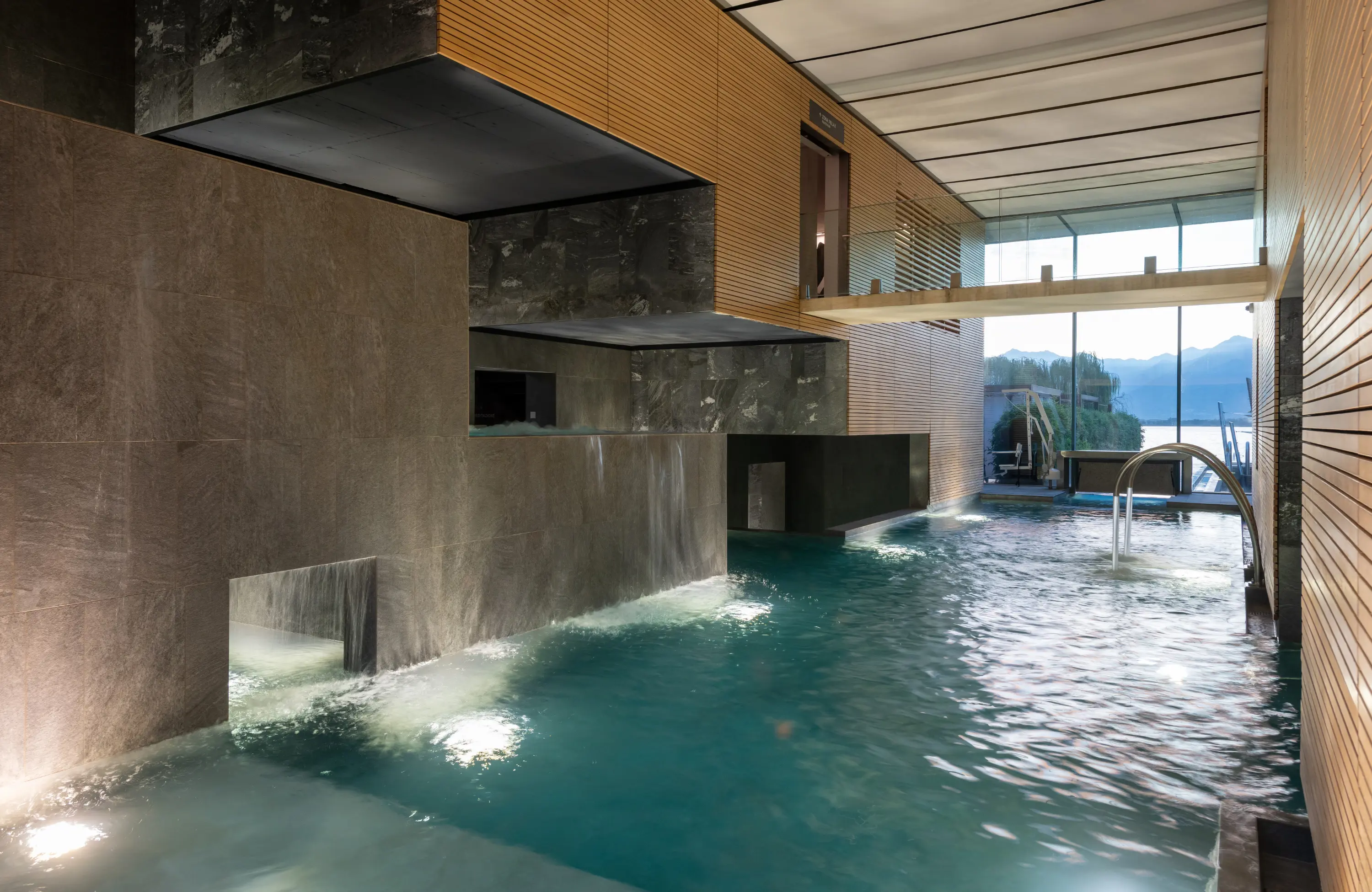 Innenbad im Termali Salini & Spa Locarno