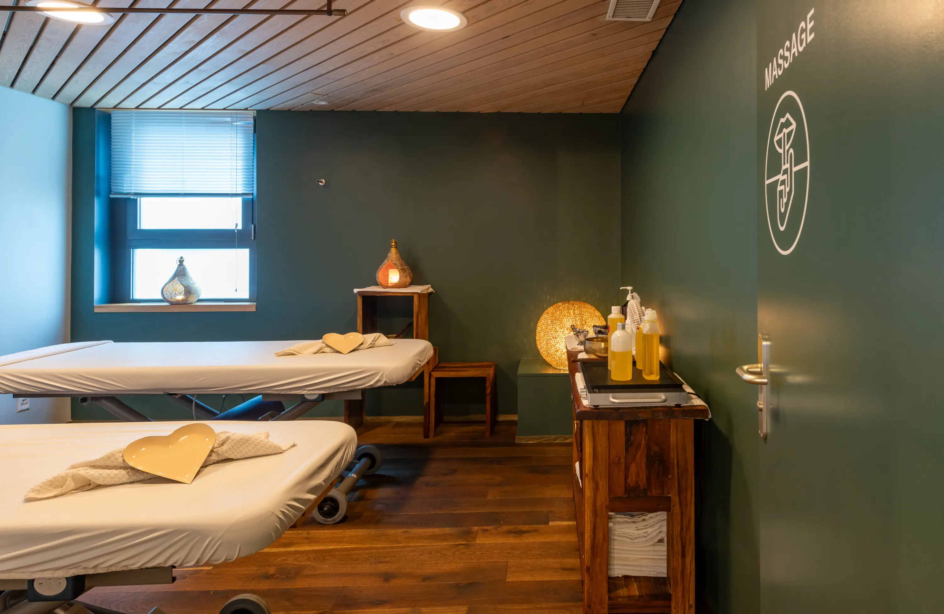 Massageraum im Solbad & Spa Schönbühl