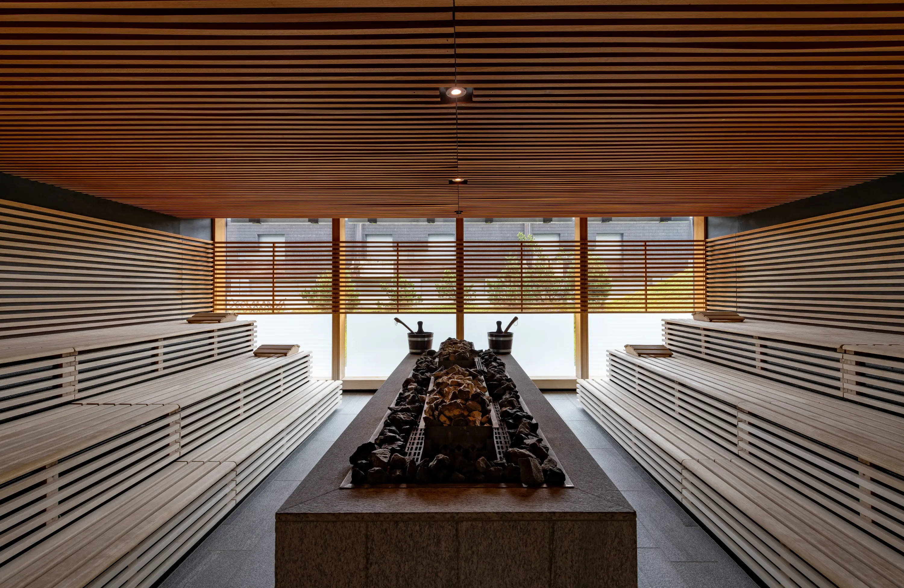 Finnische Kräutersauna