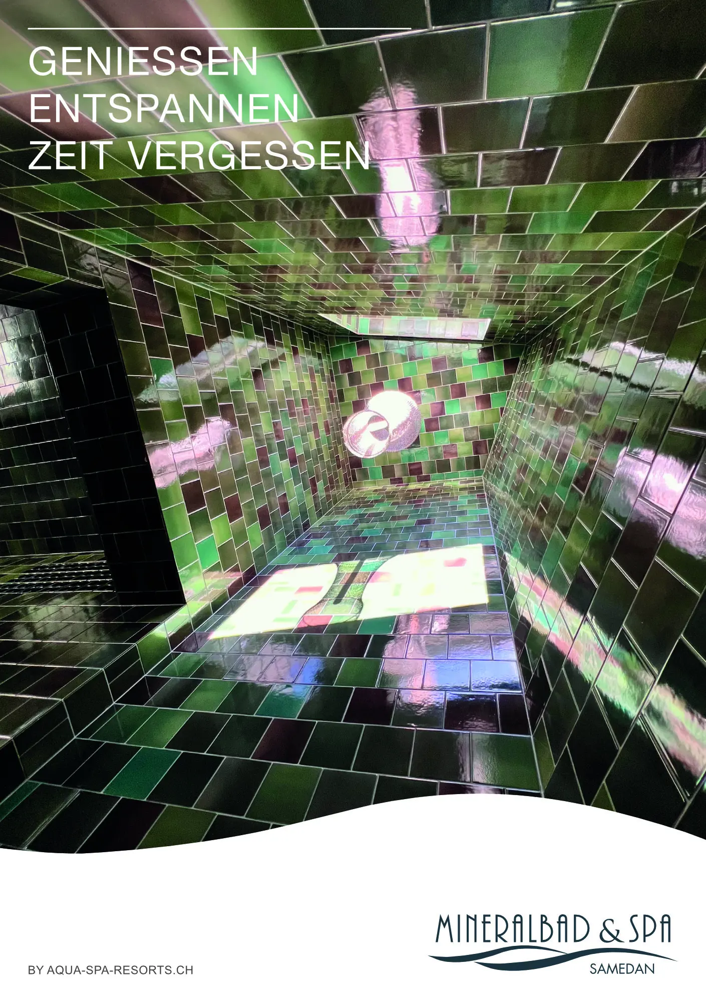 Broschüre Mineralbad & Spa Samedan