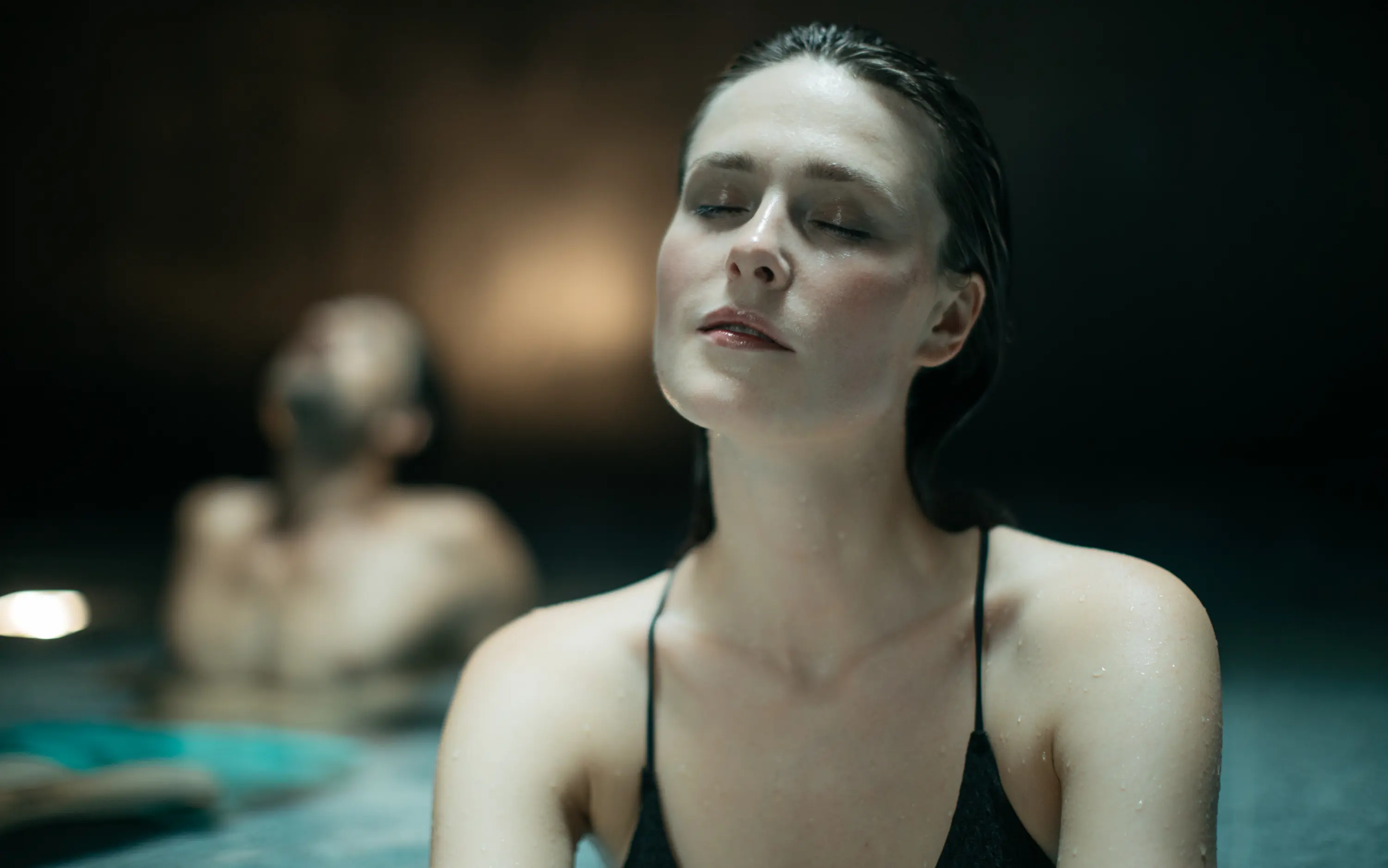 Entspannung im Kristallbad