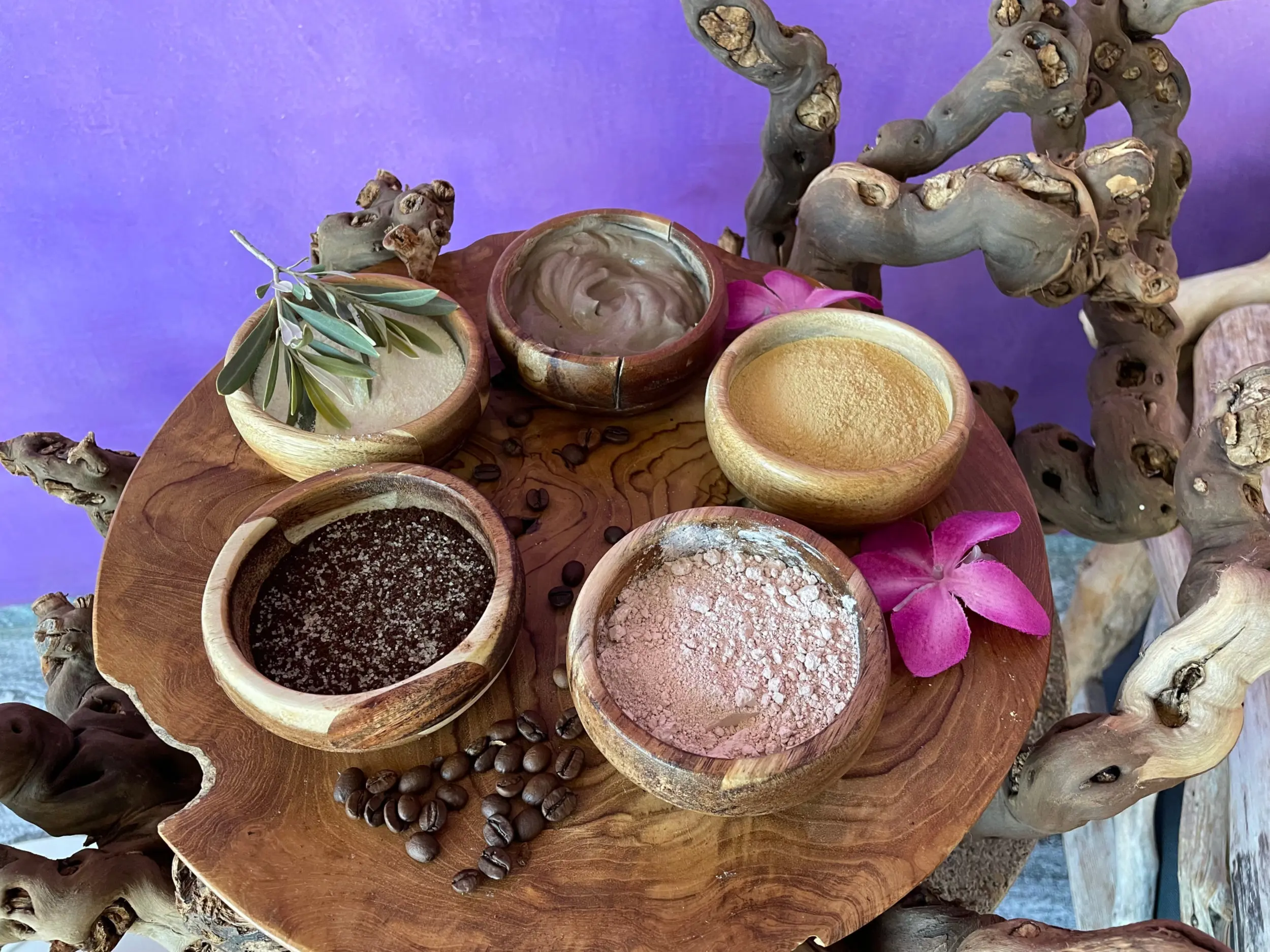 Frisch zubereitete Ganzkörperpackungen