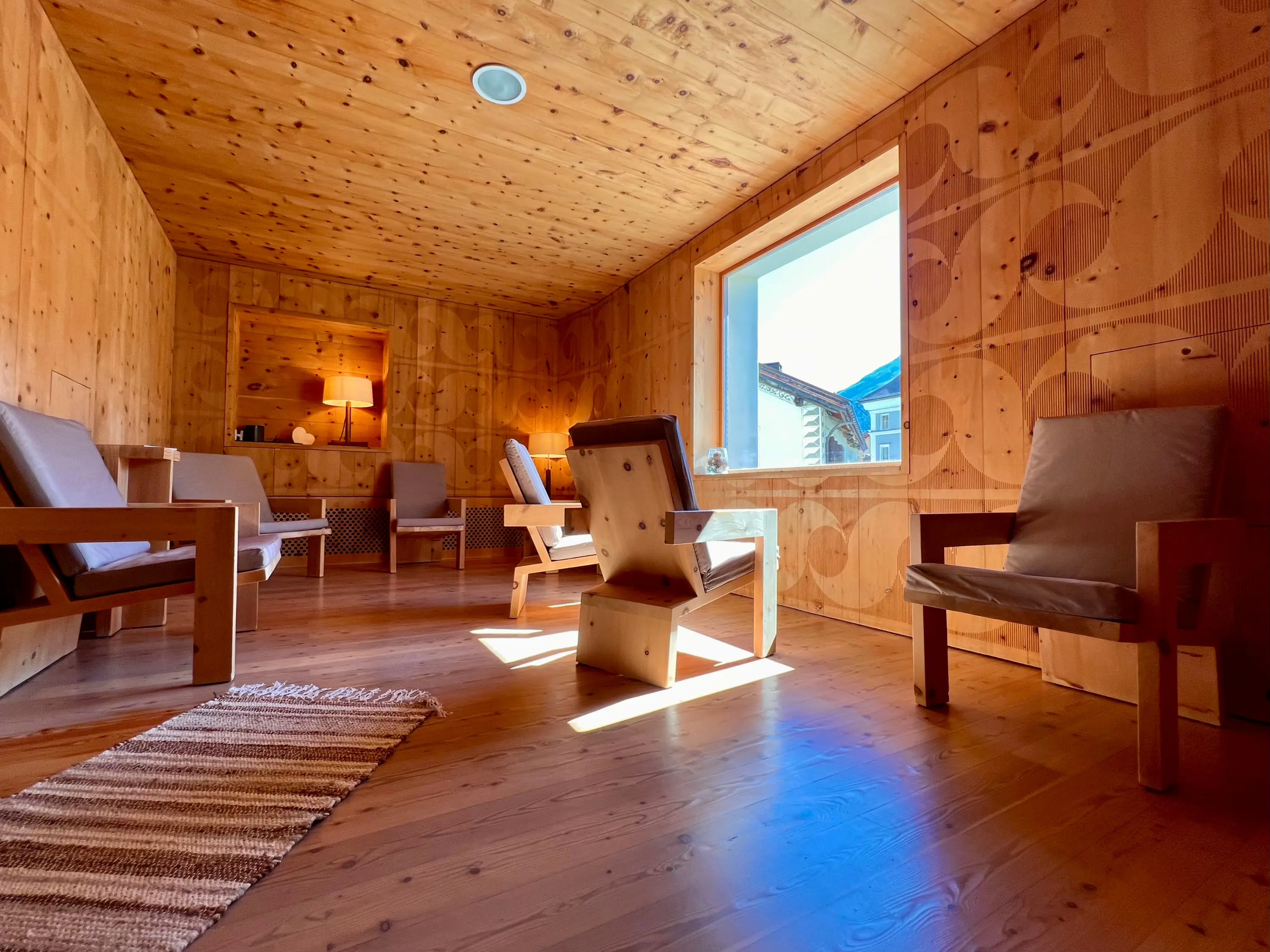 Ruheraum im Baderitual