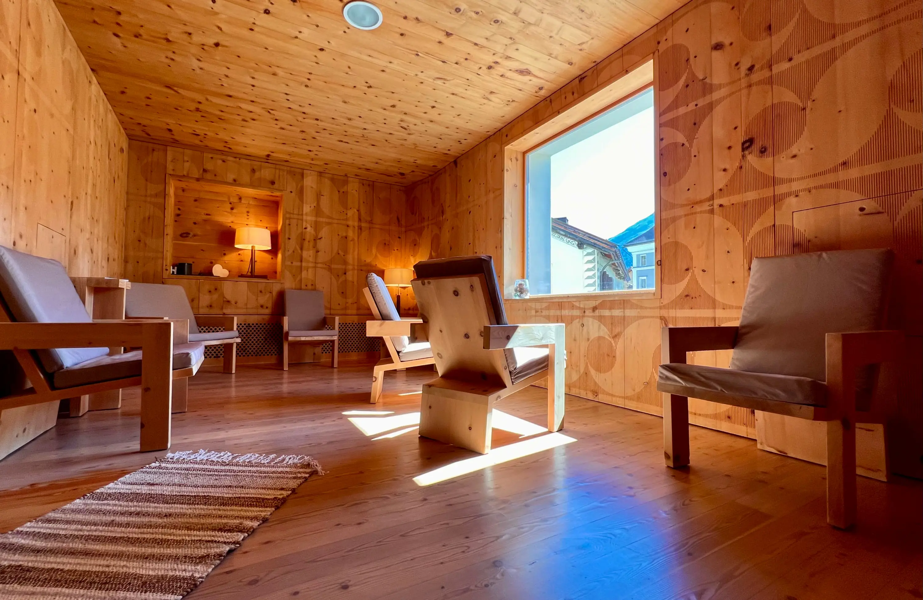 Ruheraum im Baderitual