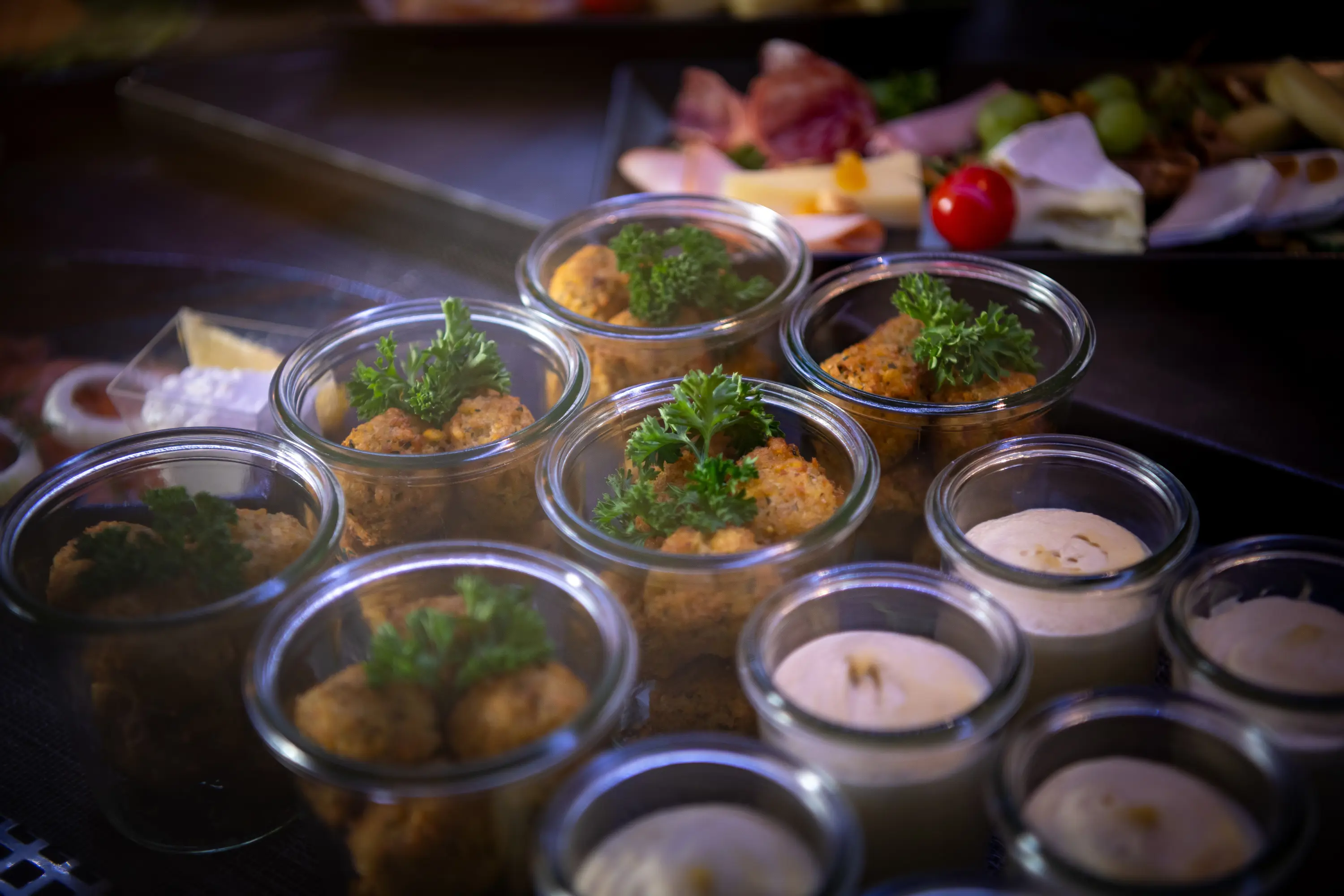 Falafel with hummus