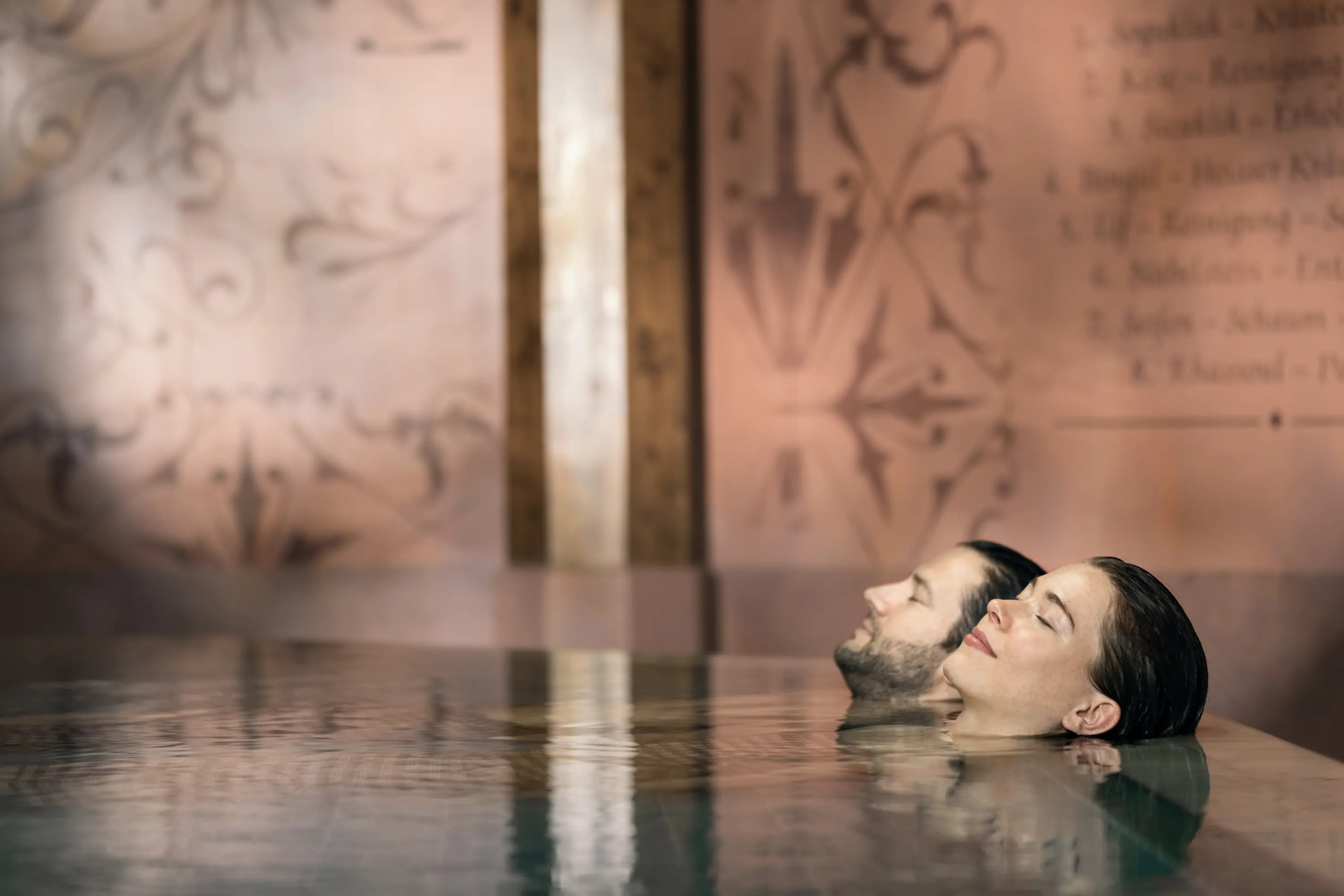 Entspannen im Sicaklik der zentrale Raum mitten im Oktogon