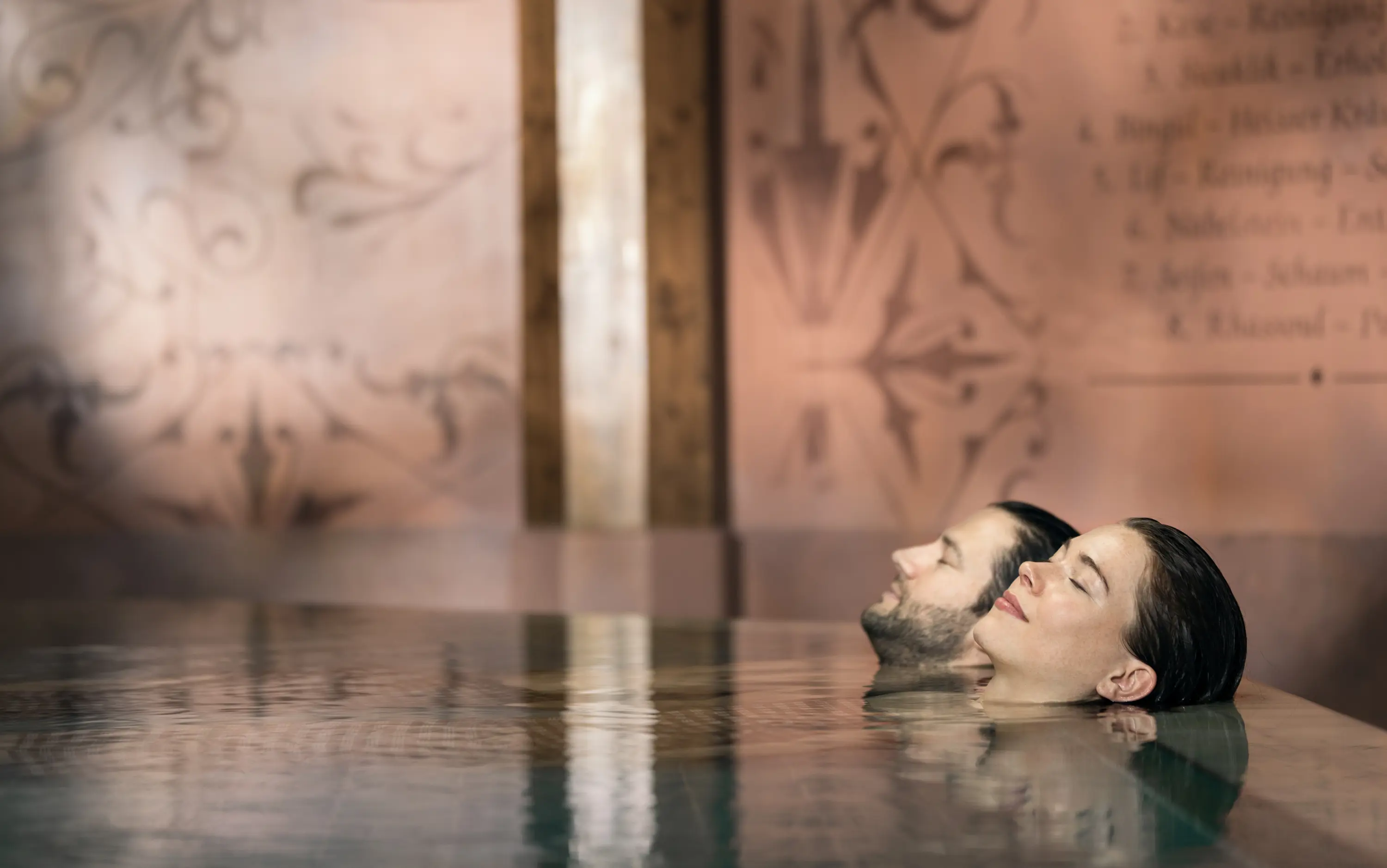 Entspannen im Sicaklik der zentrale Raum mitten im Oktogon