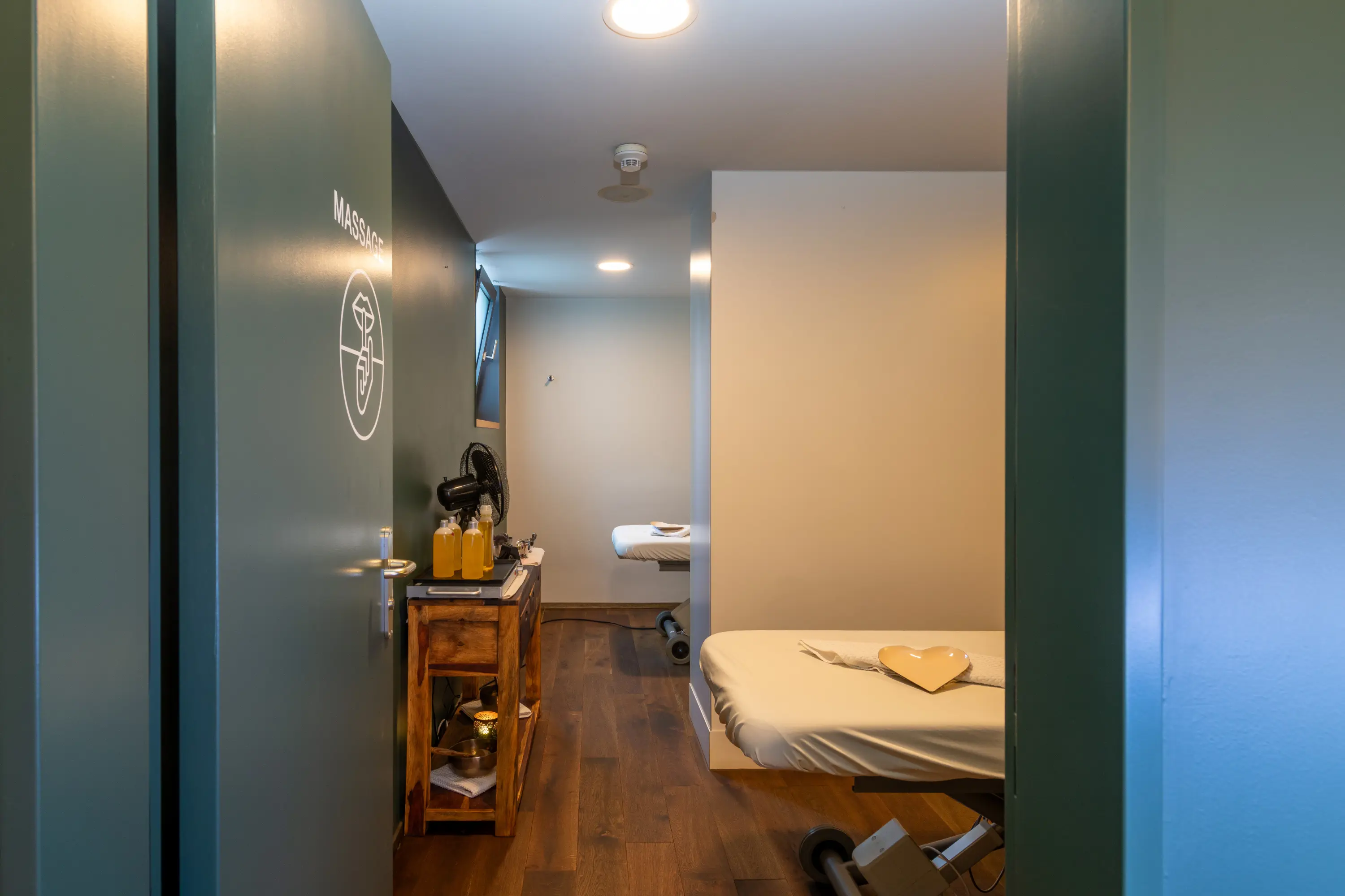 Massageraum im Solbad & Spa Schönbühl