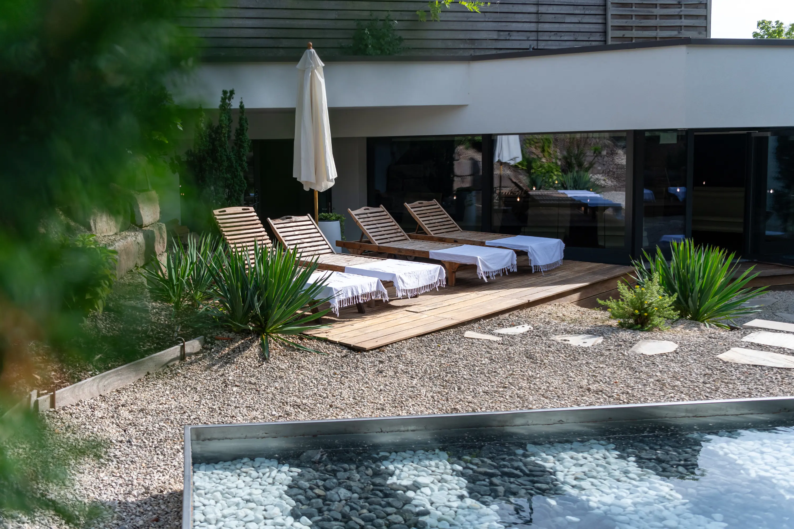 Garten Eden im Spa-Bereich