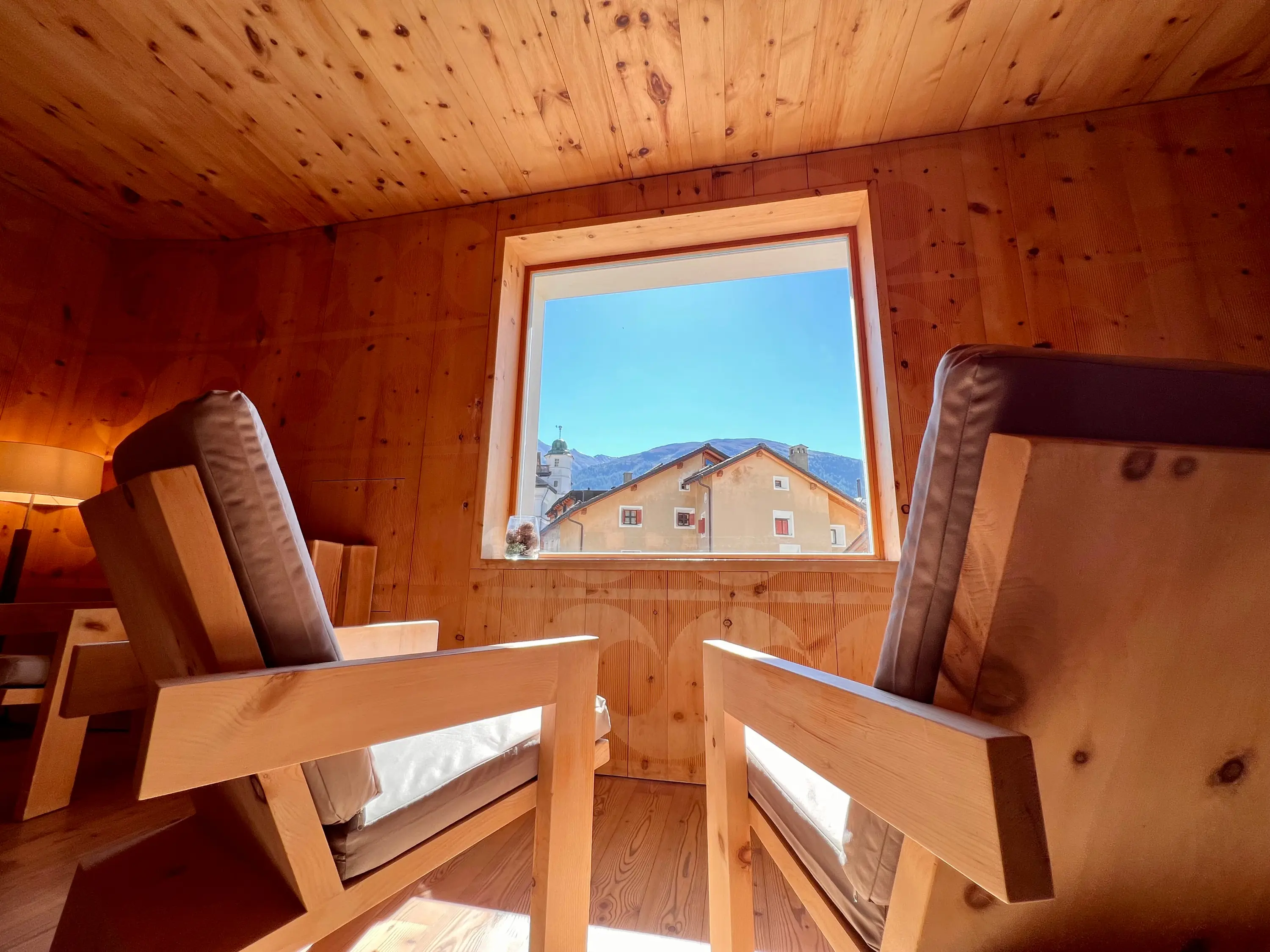 Entspannen in der Arvenstube