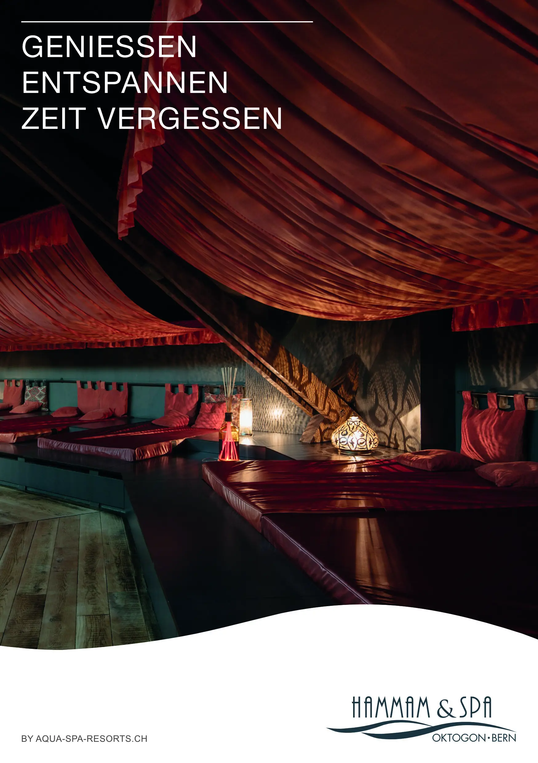 Broschüre Hammam & Spa Oktogon Bern