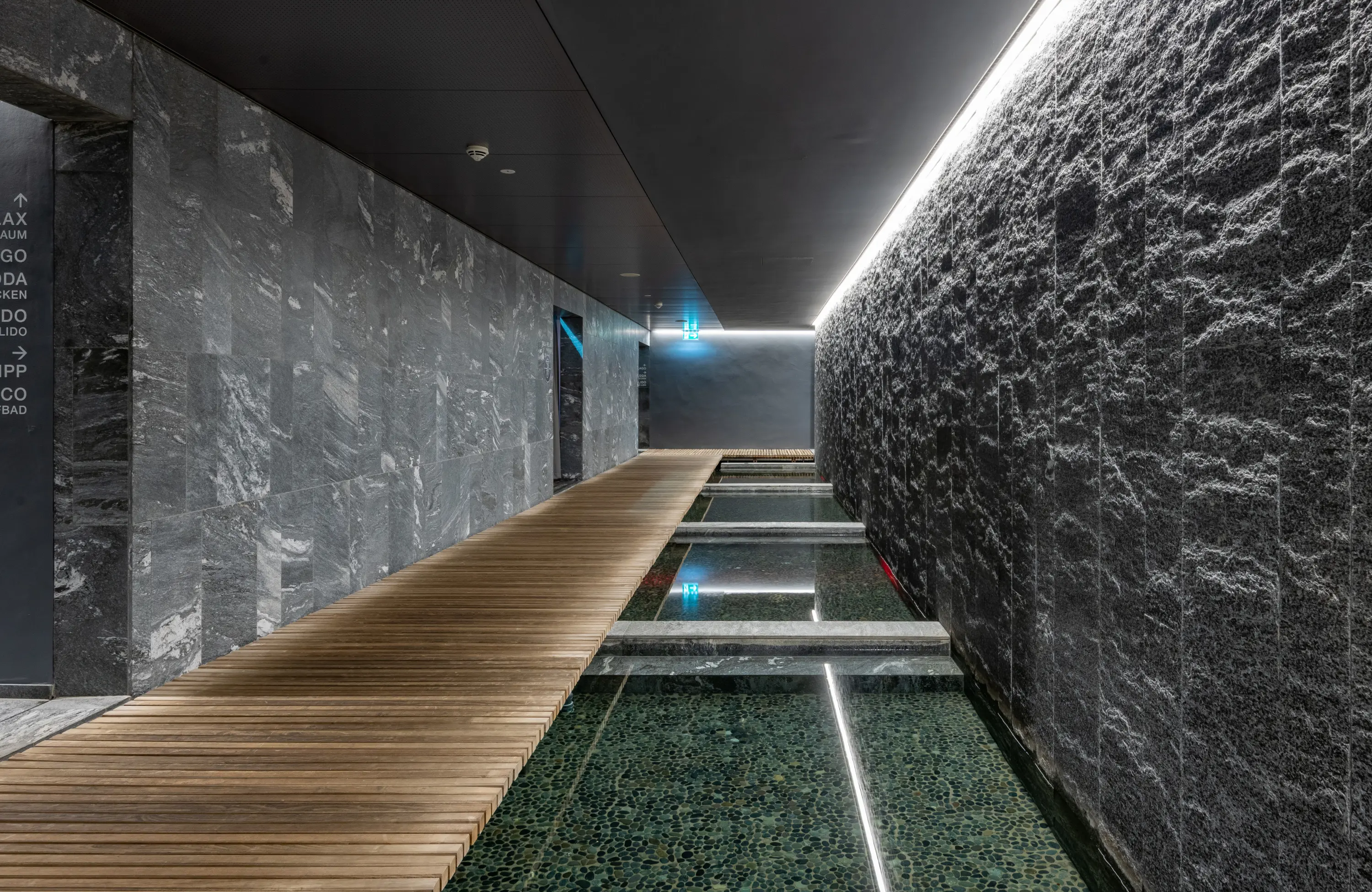 Kneippweg in der Saunawelt